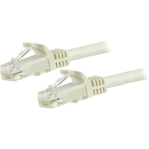 Startech.com Cable Patch Cat6 UTP sin Enganches RJ-45 Macho - RJ-45 Macho, 3 Metros, Blanco CAT6 SNAGLESS BLANCO RJ45