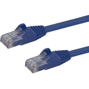 StarTech.com Cable Patch Cat6 UTP sin Enganches RJ-45 Macho - RJ-45 Macho, 50cm, Azul RJ45 SNAGLESS GIGABIT AZUL