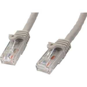 StarTech.com Cable Patch Cat6 UTP sin Enganches RJ-45 Macho - RJ-45 Macho, 5 Metros, Gris CAT6 ETHERNET RJ45 SNAGLESS