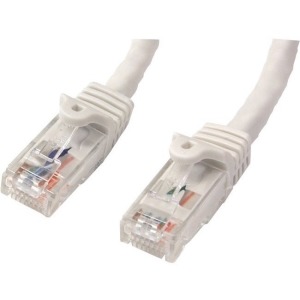 StarTech.com Cable Patch Cat6 UTP sin Enganches RJ-45 Macho - RJ-45 Macho, 5 Metros, Blanco CAT6 SNAGLESS BLANCO RJ45