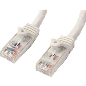 Startech.com Cable Patch Cat6 UTP sin Enganches RJ-45 Macho - RJ-45 Macho, 2 Metros, Blanco CAT6 ETHERNET RJ45 SNAGLESS