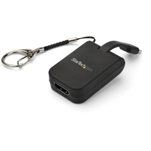 Adaptador Portátil StarTech.com - USB-C a HDMI - Macho/Hembra - 4K - 30Hz - Llavero PORTáTIL - 4K 30HZ - CON LLAVERO