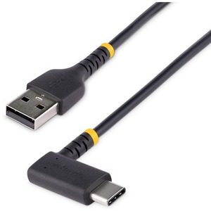 CABLE 1M DE CARGA USB A USB C ACODADO - USB 2.0 - TIPO C