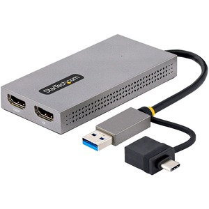 ADAPTADOR CONVERTIDOR USB 3.0 A 2 PANTALLAS HDMI WINDOWS/MAC