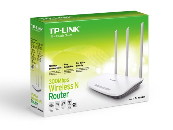 Router TP-Link TL-WR845N, Inalámbrico, 300 Mbit/s, 5x RJ-45, 2.4GHz, con 3 Antenas Externas de 5dBi . - Image 5