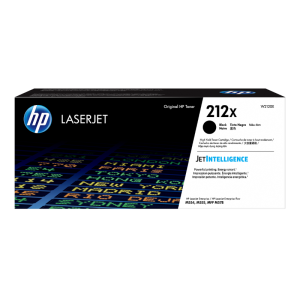 HP 212X BLK ORIGINAL LASERJET TONER CRTG Cartucho de tóner HP 212X Alto Rendimiento Láser - Negro - Original - 1