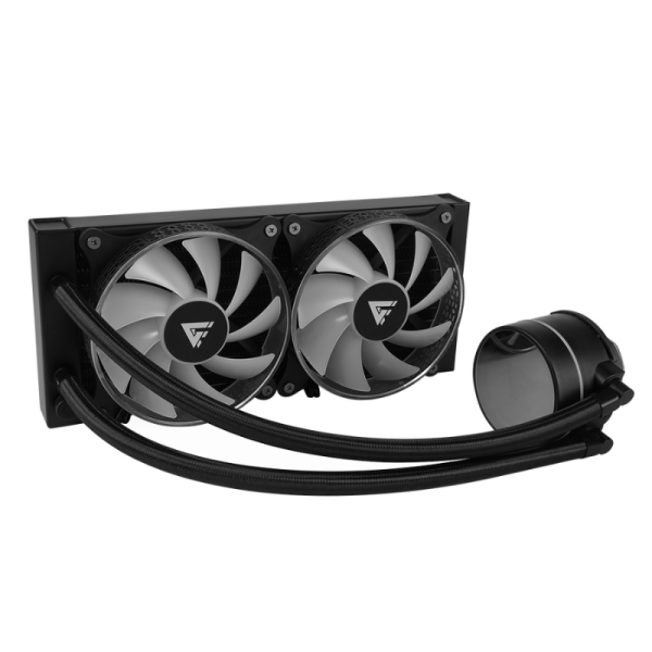 ENFRIAMIENTO LIQUIDO GAME FACTO R LQG600 240MM RGB TDP 250W 2 FAN 1 - Image 5