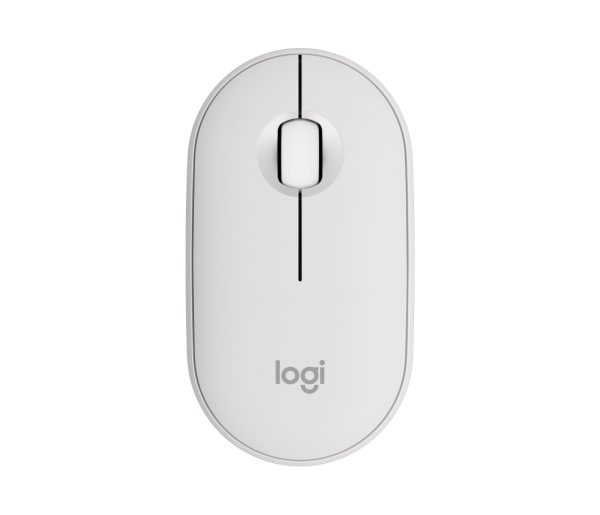 MOUSE LOGITECH PEBBLE INALAMBRI M350S BLANCO