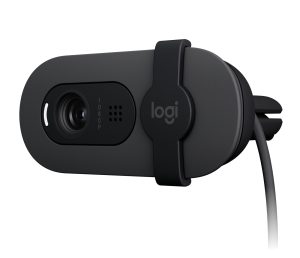 Cámara Web Logitech BRIO 100 - 2Megapíxel - 30fps - Grafito - USB Tipo A - Full HD - 1920 x 1080 Vídeo - Foco Estático - 58° Ángulo - Micrófono - Windows, macOS, macOS 10.15, Windows 10 CAMARA BRIO 100 GRAPHITE