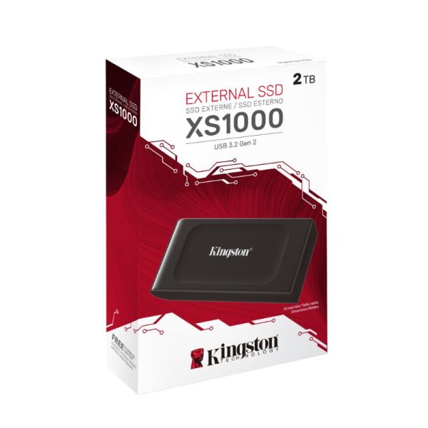 SSD ESTADO SOLIDO KINGSTON PORTATIL 2TB XS1000 USB 3.2 GEN 2 - Image 3