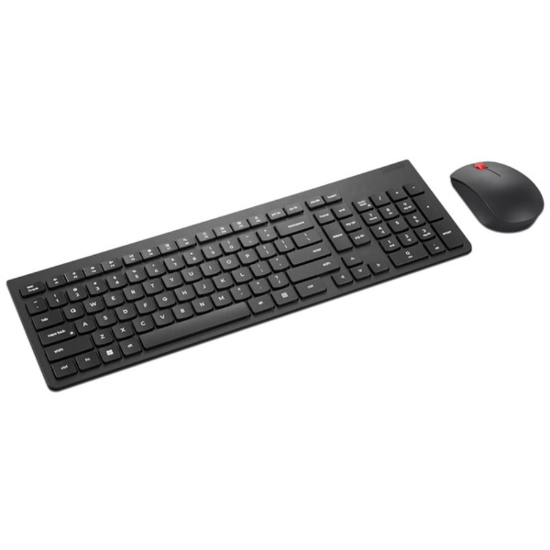 Teclado y ratón Lenovo Essential - Español (América Latina) - USB Tipo A Inalámbrico RF 2.40GHz Teclado - Keyboard/Keypad Color: Negro - USB Tipo A Inalámbrico RF Mouse - Óptico - 1600 dpi - Rueda de desplazamiento - Pointing Device Color: Negro - Simétrico - AA, AAA - Compatible con PC LENOVO ESSENTIAL COMBO TECLADOY MOUSE INALAMBRICOS GEN 2 W3Y - Image 3