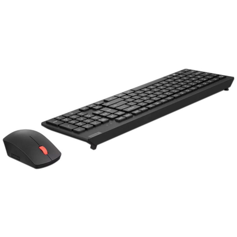 Teclado y ratón Lenovo Essential - Español (América Latina) - USB Tipo A Inalámbrico RF 2.40GHz Teclado - Keyboard/Keypad Color: Negro - USB Tipo A Inalámbrico RF Mouse - Óptico - 1600 dpi - Rueda de desplazamiento - Pointing Device Color: Negro - Simétrico - AA, AAA - Compatible con PC LENOVO ESSENTIAL COMBO TECLADOY MOUSE INALAMBRICOS GEN 2 W3Y - Image 4