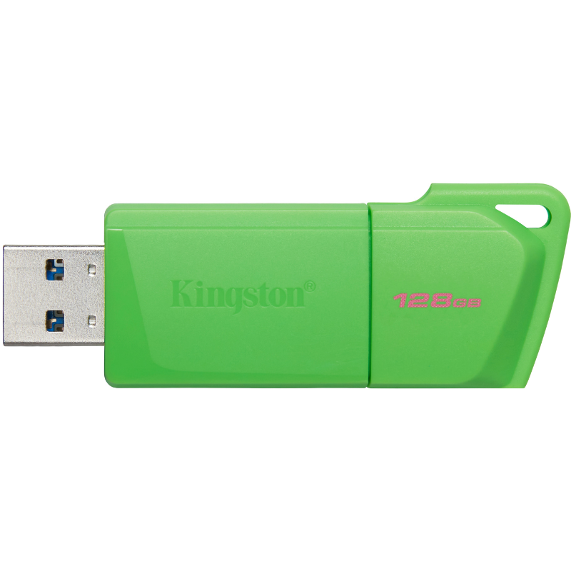 USB 3.2 MEMORIA KINGSTON 128GB DT EXODIAM VERDE NEON