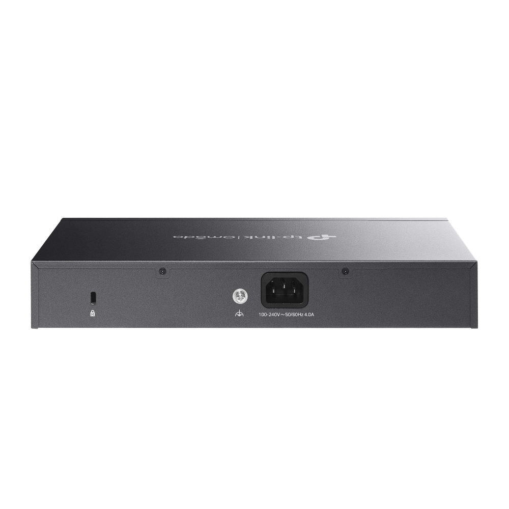 TP-Link Omada SX3206HPP 4 Puertos Gestionable Conmutador Ethernet - Ethernet de 10 gigabits - 10GBase-T, 10GBase-X - 2 Capa compatible - Modular - 244.90W Power Consumption - 200W Rendimiento PoE - Par trenzado, Fibra Óptica - PoE Ports - Montable en bastidor, De Escritorio SWITCH OMADA L2 DE 6 PUERTOS A CON 4 PUERTOS POE - Image 2