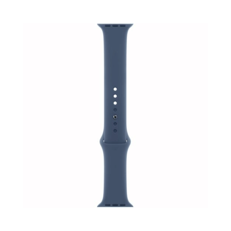 APPLE WATCH SE GPS 40MM SILVER ALUMINIUM CASE WITH DENIM SPORT BAN - Image 2