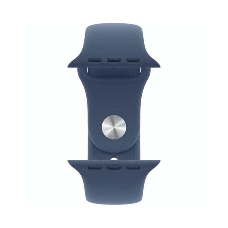 APPLE WATCH SE GPS 40MM SILVER ALUMINIUM CASE WITH DENIM SPORT BAN - Image 3