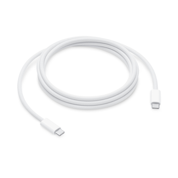 Apple 2m USB-C Cable de transferencia de datos - Cable for iPhone, iPad, iPad Pro, iPad Air, iPad mini, MacBook Air, MacBook Pro, iMac Pro, iMac, Mac mini, ... POWER CABLE USB-C  240 W (2 M)