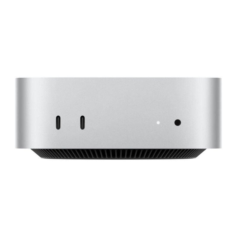 Computadora de escritorio Apple Mac mini MCYT4E/A - Apple M4 - 24GB - 512GB SSD - Mini PC - Plata - Apple M4 Chip - Apple Deca-core (10 Core) - IEEE 802.11ax - 155W MAC MINI M4 10C CPU 10C GPU 24G12GB SPA