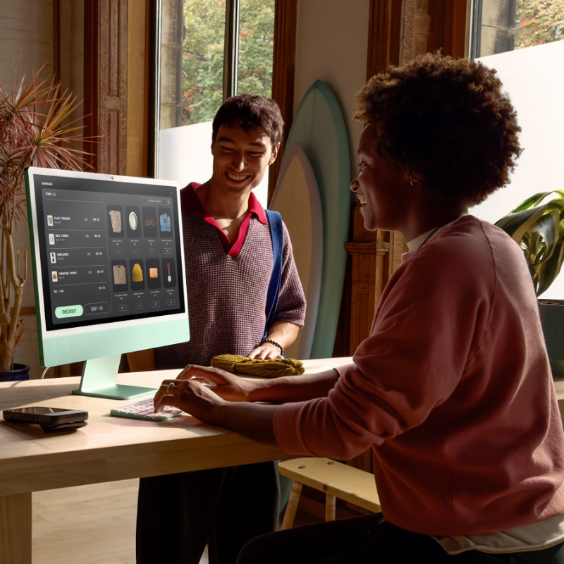 IMAC 24IN 4.5K M4 8 CPU Y 8 G PU 16GB 256GB SSD PLATA - Image 5