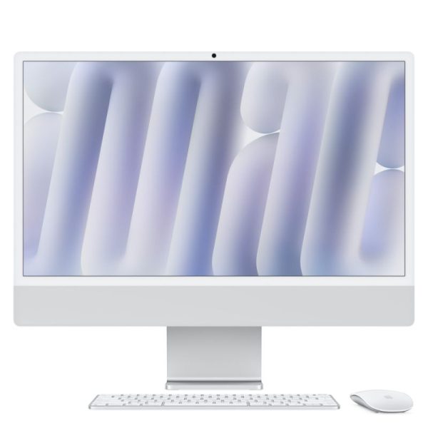 Computador Todo en Uno Apple iMac MCR24E/A - Apple M4 - 24GB - 512GB SSD - 61cm (24") 4.5K - De Escritorio - Plata - Apple M4 Chip - 4480 x 2520 - Apple Deca-core (10 Core) - Español Teclado - IEEE 802.11ax - 143W IMAC 24IN  4.5K  M4 10 CPU Y 10GPUIN 24GBIN 512GB SSD Plata