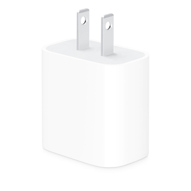 Apple 20W Adaptador de alimentación - Adaptador universal - Para iPhone, iPad Pro, iPad Air, Dispositivo USB tipo C, iPad, iPad mini, Apple Watch, Altavoz multimedia, AirPod ADAPTADOR DE CORRIENTE USB-CDE20 W USB-C