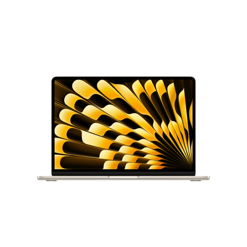 Portátil - Apple MacBook Air MW0Y3E/A 34.5cm (13.6") - Apple M4 - 16GB - 256GB SSD - Español Teclado - Starlight - Apple M4 Chip - 2560 x 1664 - Apple - Tecnología True Tone, Tecnología conmutación en el mismo plano (In-plane Switching, IPS), Pantalla Liquid Retina - Cámara Frontal/Cámara Web - 18Horas Duración de pilas - IEEE 802.11ax Wireless LAN Standard 13 IN MB AIR M4 CHIP 10 CPU8GPU16GB256GBSSD-Blanco Estelar