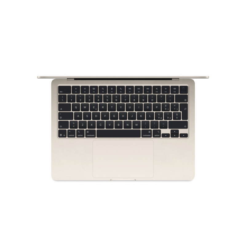 Portátil - Apple MacBook Air MW0Y3E/A 34.5cm (13.6") - Apple M4 - 16GB - 256GB SSD - Español Teclado - Starlight - Apple M4 Chip - 2560 x 1664 - Apple - Tecnología True Tone, Tecnología conmutación en el mismo plano (In-plane Switching, IPS), Pantalla Liquid Retina - Cámara Frontal/Cámara Web - 18Horas Duración de pilas - IEEE 802.11ax Wireless LAN Standard 13 IN MB AIR M4 CHIP 10 CPU8GPU16GB256GBSSD-Blanco Estelar - Image 2