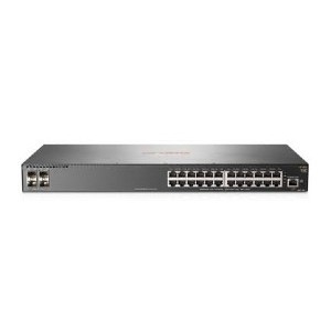 Switch de nivel 3 HPE 2930F 24G 4SFP 24 Puertos Gestionable - 3 Capa compatible - Modular - Par trenzado, Fibra Óptica - 1U Alto - Montable en bastidor, De Escritorio .
