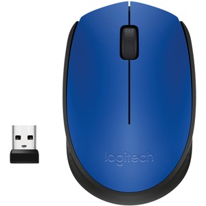 MOUSE M170 INALAMBRICO PLUG AND PLAY COLOR AZUL MOUSE LOGITECH WIRELESS M170LAT - BLUE