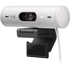 Cámara Web Logitech BRIO - 4Megapíxel - 60fps - Blanco - USB Tipo C - 1920 x 1080 Vídeo - Auto-foco - 90° Ángulo - 4x Zoom Digital - Micrófono - Portátil, Pantalla, Monitor CAMARA LOGITECH BRIO 500 -OFF-WHITE - AMR