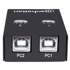 MUX USB 1:2 COMPARTE 1 DISP A 2PC