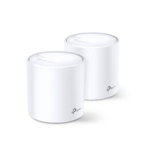 Router TP-Link con Sistema de Red Wi-Fi en Malla DECO X20, 1201Mbit/s, 2.4/5GHz, 4 Antenas Internas - 2 Piezas SYSTEM