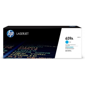 HP INC Cartucho de tóner HP 659A Alto Rendimiento Láser - Azul ciánico - Original - Láser - Alto Rendimiento CARTRIDGE
