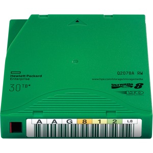 HPE LTO 8 30TB RW DATA CARTRIDGE HPE LTO 8 30TB RW DATA CARTRIDGE